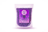 Bag of Sangria - Hot Wax 500gr purple wax beads with a decorative “Waxx Inn London” label.