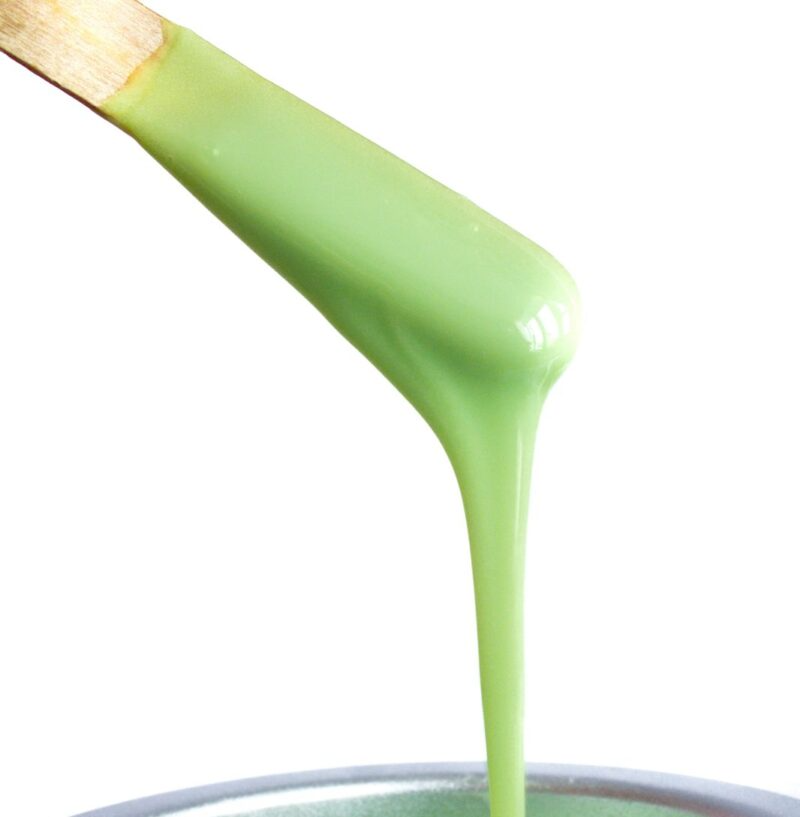 Mojito wax beads detail view for professional beauty treatments