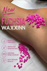 Fuchsia Rosin-Free Hard Wax Beads for Sensitive Skin