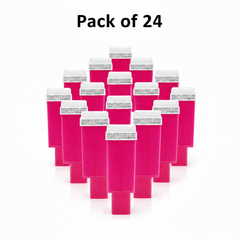 Pack of 24 Waxx Inn Fuchsia Roll-on Wax Cartridges 100ml